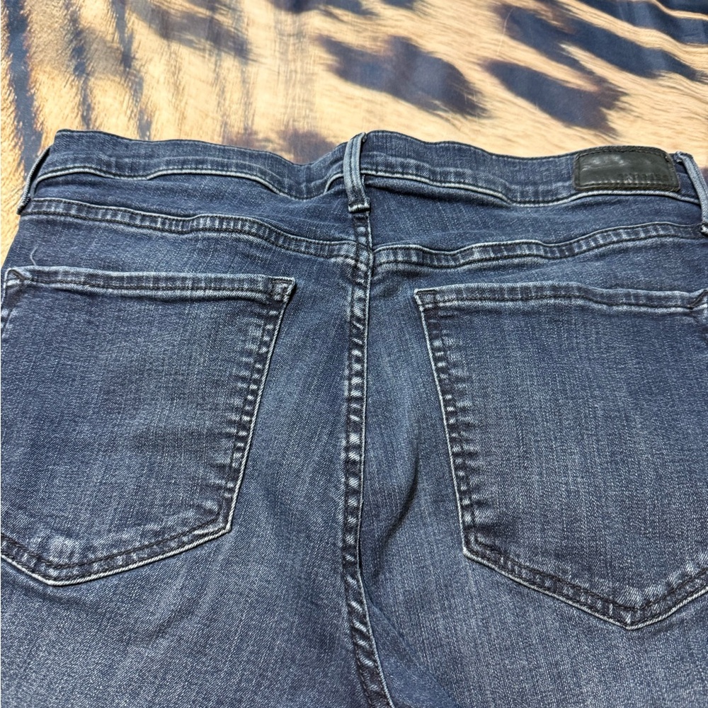 Express women’s Dark Blue Slim Jeggings jeans - Picture 2 of 4
